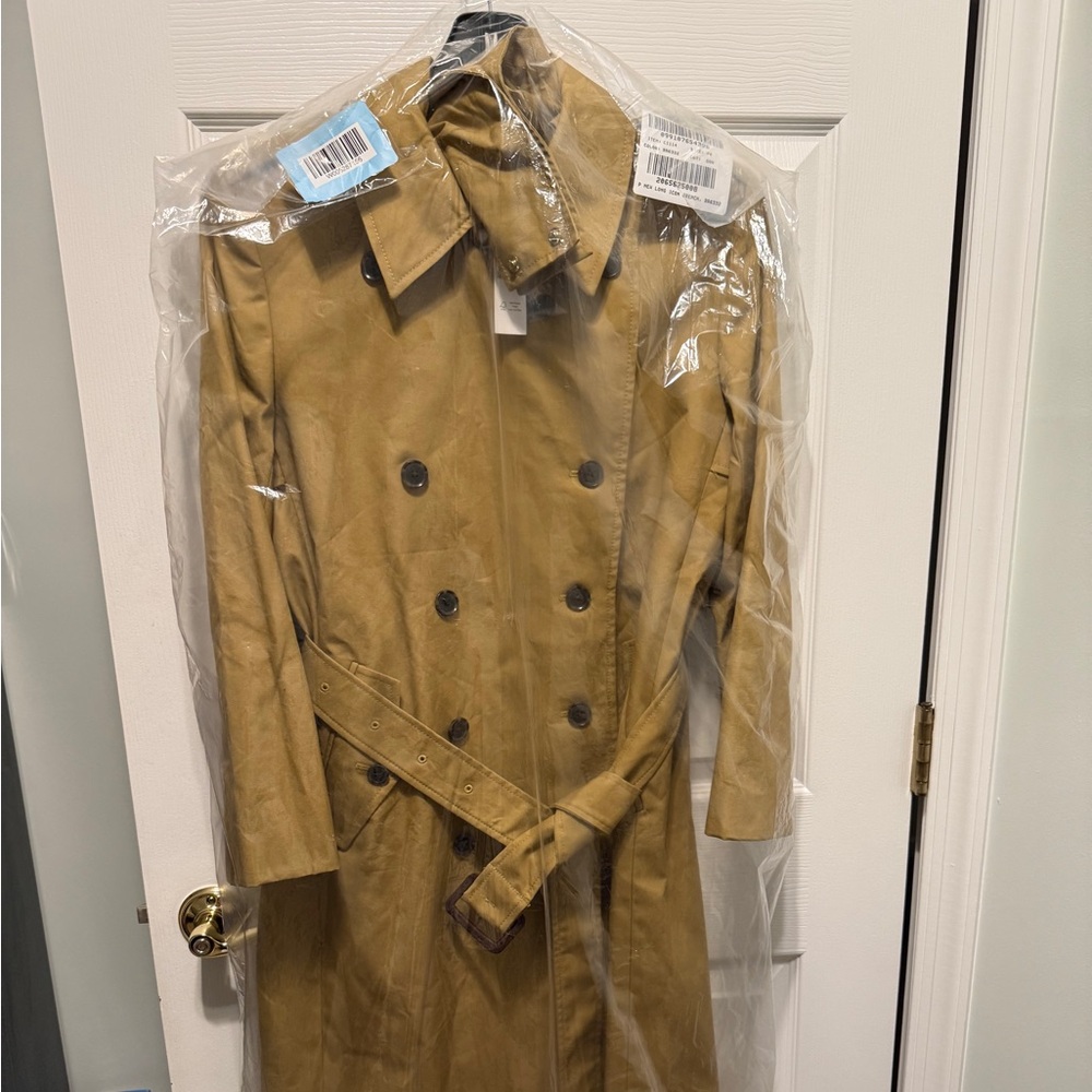 J.crew New Long Icon Trench Coat